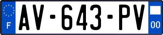 AV-643-PV