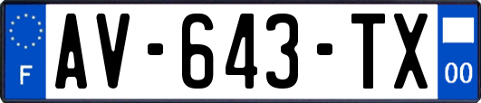 AV-643-TX