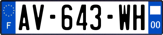AV-643-WH