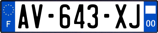 AV-643-XJ