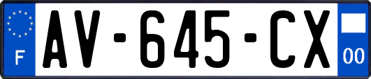 AV-645-CX