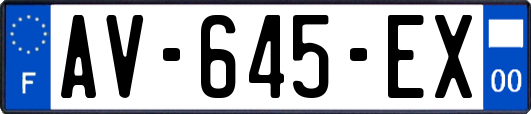 AV-645-EX
