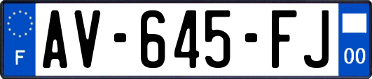 AV-645-FJ