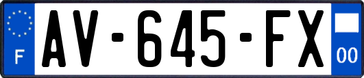 AV-645-FX