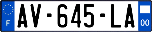 AV-645-LA