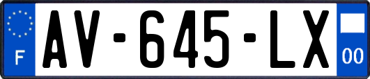 AV-645-LX
