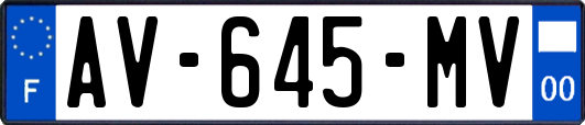 AV-645-MV