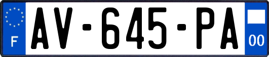 AV-645-PA