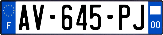 AV-645-PJ