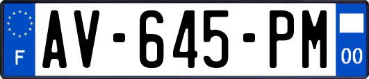 AV-645-PM