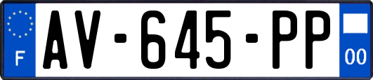 AV-645-PP