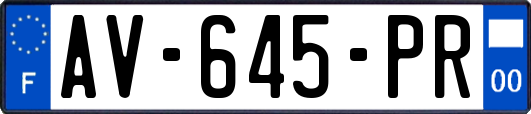 AV-645-PR