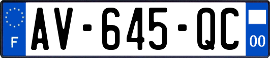 AV-645-QC