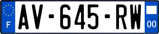 AV-645-RW