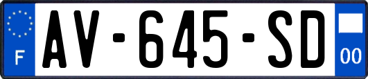 AV-645-SD