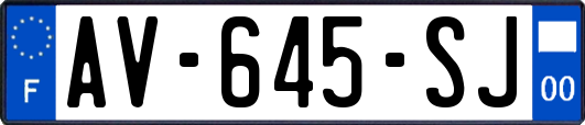 AV-645-SJ