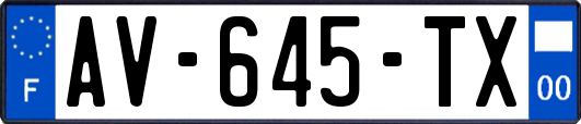 AV-645-TX