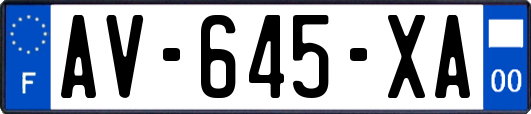 AV-645-XA