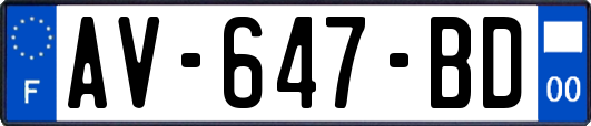 AV-647-BD