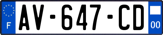 AV-647-CD