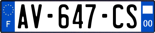 AV-647-CS