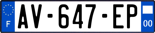 AV-647-EP