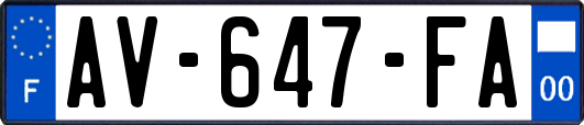 AV-647-FA