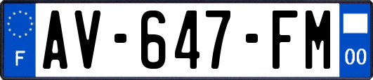 AV-647-FM