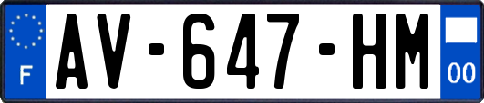 AV-647-HM