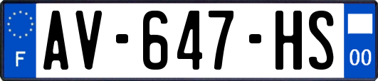 AV-647-HS