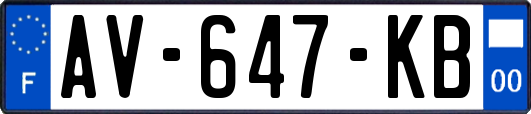 AV-647-KB