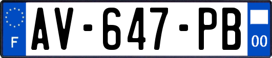AV-647-PB