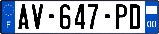AV-647-PD