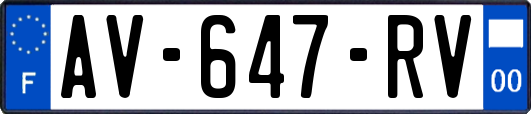 AV-647-RV