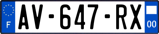 AV-647-RX