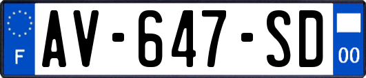 AV-647-SD