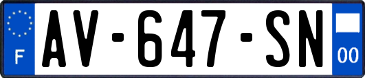 AV-647-SN
