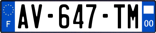 AV-647-TM