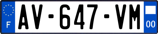 AV-647-VM