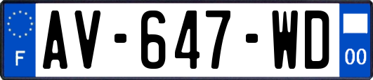 AV-647-WD