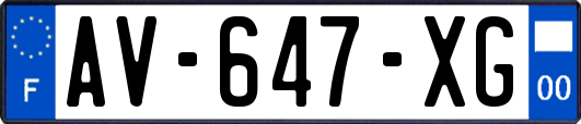 AV-647-XG