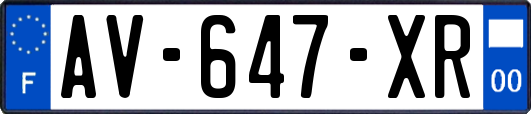 AV-647-XR