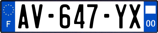 AV-647-YX