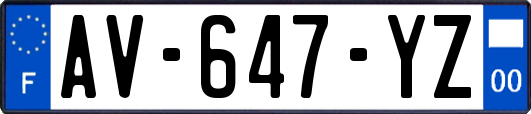 AV-647-YZ