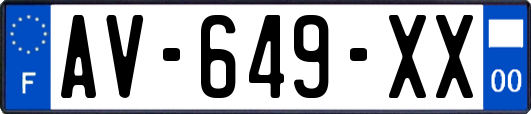 AV-649-XX