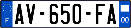 AV-650-FA
