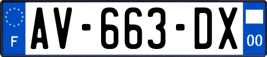 AV-663-DX
