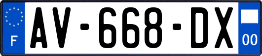 AV-668-DX