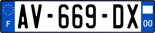 AV-669-DX