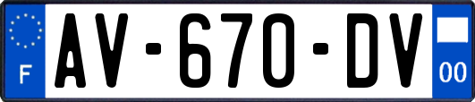 AV-670-DV